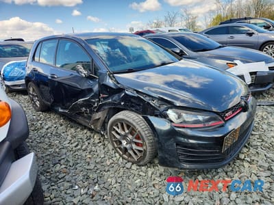 Czwarte zdjęcie samochodu z boku: 2017 VOLKSWAGEN GTI SPORT VIN:3VW547AU0HM022378 - miniatura