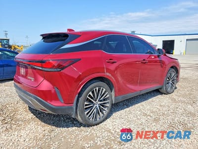 Trzecie zdjęcie samochodu z tyłu: 2024 LEXUS RX 350H BASE VIN:2T2BBMCA6RC045263 - miniatura