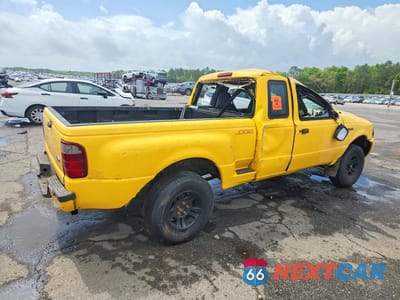 Trzecie zdjęcie samochodu z tyłu: 2001 FORD RANGER SUPER CAB VIN:1FTYR14E91PA77477 - miniatura