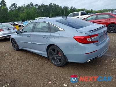 Drugie zdjęcie samochodu z przodu: 2021 HONDA ACCORD SPORT VIN:1HGCV1F31MA122566 - miniatura