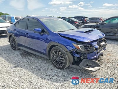 Czwarte zdjęcie samochodu z boku: 2024 SUBARU WRX PREMIUM VIN:JF1VBAH64R9815492 - miniatura