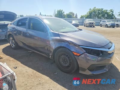 Czwarte zdjęcie samochodu z boku: 2018 HONDA CIVIC LX VIN:2HGFC2F56JH569126 - miniatura