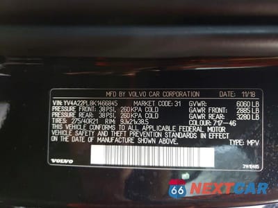 Zdjęcie 13 z 13 samochodu: 2019 VOLVO XC90 T6 INSCRIPTION VIN:YV4A22PL8K1466845 - miniatura
