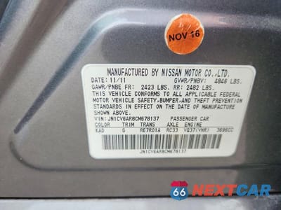 Zdjęcie 12 z 12 samochodu: 2012 INFINITI G37 SEDAN X VIN:JN1CV6AR8CM678137 - miniatura