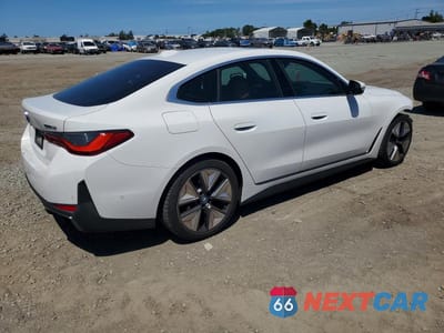 Trzecie zdjęcie samochodu z tyłu: 2024 BMW I4 EDRIVE 35 VIN:WBY43AW04RFR69931 - miniatura