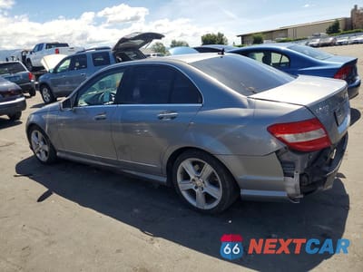 Drugie zdjęcie samochodu z przodu: 2011 MERCEDES-BENZ C 300 VIN:WDDGF5EB4BR168569 - miniatura