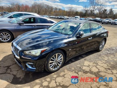 2018 INFINITI Q50 3.0T LUXE JN1EV7AR2JM430266 - główne zdjęcie licytacji z USA - miniatura