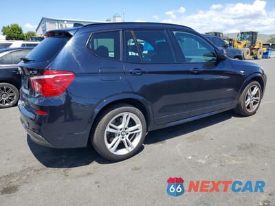 Trzecie zdjęcie samochodu z tyłu: 2014 BMW X3 XDRIVE28I VIN:5UXWX9C58E0D37395 - miniatura