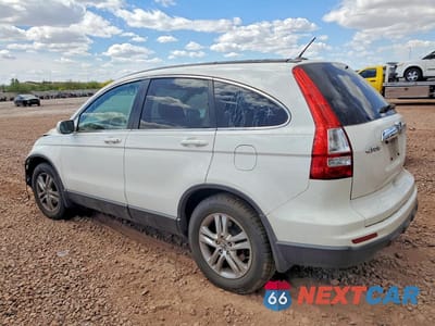 Drugie zdjęcie samochodu z przodu: 2010 HONDA CR-V EXL VIN:5J6RE4H77AL055556 - miniatura