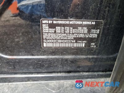 Zdjęcie 12 z 12 samochodu: 2017 BMW X5 SDRIVE35I VIN:5UXKR2C38H0X03744 - miniatura
