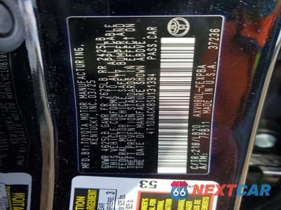 Zdjęcie 12 z 12 samochodu: 2025 TOYOTA CAMRY XSE VIN:4T1DAACK8SU131394 - miniatura