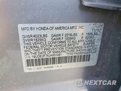Zdjęcie 13 z 13 samochodu: 2018 ACURA ILX PREMIUM VIN:19UDE2F76JA001041 - miniatura