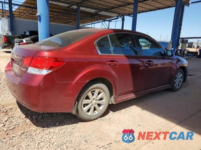 Trzecie zdjęcie samochodu z tyłu: 2012 SUBARU LEGACY 2.5I PREMIUM VIN:4S3BMAC67C1015970 - miniatura
