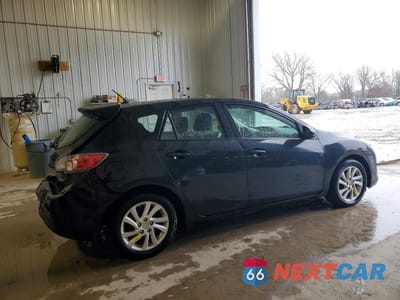Trzecie zdjęcie samochodu z tyłu: 2012 MAZDA 3 I VIN:JM1BL1M74C1641583 - miniatura