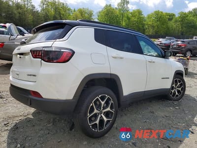 Trzecie zdjęcie samochodu z tyłu: 2025 JEEP COMPASS LIMITED VIN:3C4NJDCN4ST601192 - miniatura