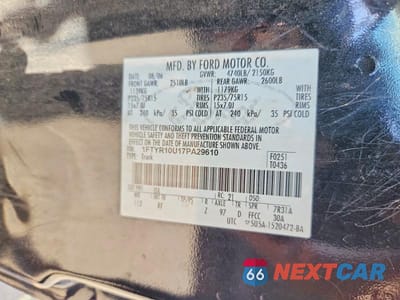 Zdjęcie 12 z 12 samochodu: 2007 FORD RANGER VIN:1FTYR10U17PA29610 - miniatura