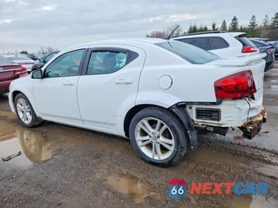 Drugie zdjęcie samochodu z przodu: 2012 DODGE AVENGER SXT VIN:1C3CDZCB2CN265789 - miniatura