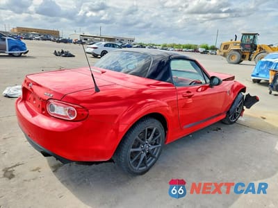 Trzecie zdjęcie samochodu z tyłu: 2013 MAZDA MX-5 MIATA CLUB VIN:JM1NC2MF6D0228212 - miniatura