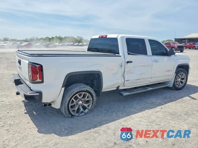 Trzecie zdjęcie samochodu z tyłu: 2018 GMC SIERRA K1500 SLT VIN:3GTU2NEC8JG427628 - miniatura