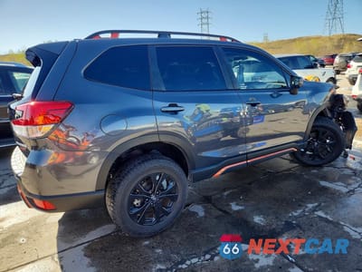 Trzecie zdjęcie samochodu z tyłu: 2023 SUBARU FORESTER SPORT VIN:JF2SKAJC1PH502756 - miniatura