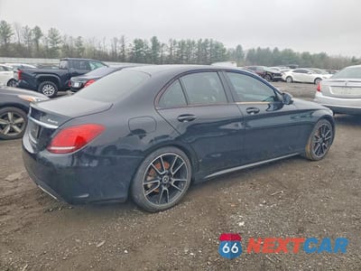 Trzecie zdjęcie samochodu z tyłu: 2019 MERCEDES-BENZ C 300 4MATIC VIN:55SWF8EB0KU284900 - miniatura