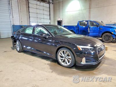 Czwarte zdjęcie samochodu z boku: 2022 AUDI A5 PREMIUM PLUS 40 VIN:WAUCBCF56NA030341 - miniatura