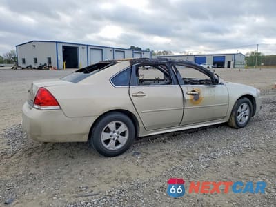 Trzecie zdjęcie samochodu z tyłu: 2010 CHEVROLET IMPALA LT VIN:2G1WB5EK9A1250881 - miniatura