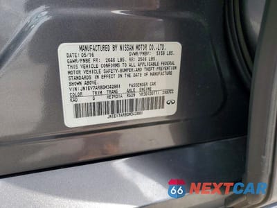 Zdjęcie 12 z 12 samochodu: 2016 INFINITI Q50 3.0T PREMIUM VIN:JN1EV7AR8GM342881 - miniatura