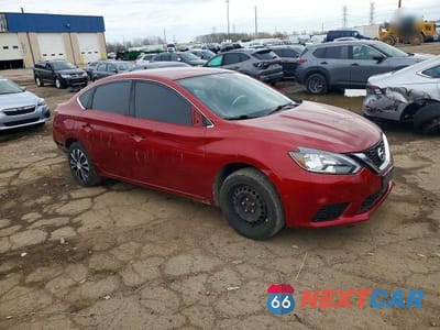 Czwarte zdjęcie samochodu z boku: 2017 NISSAN SENTRA SV VIN:3N1AB7AP6HL637401 - miniatura