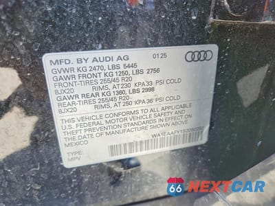 Zdjęcie 13 z 13 samochodu: 2025 AUDI Q5 PREMIUM PLUS 45 VIN:WA1EAAFY1S2050252 - miniatura