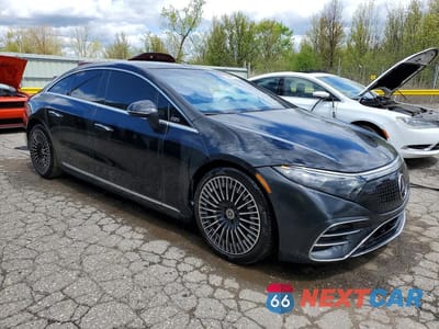Czwarte zdjęcie samochodu z boku: 2022 MERCEDES-BENZ EQS SEDAN 450+ VIN:W1KCG2DB7NA009270 - miniatura