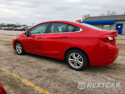 Drugie zdjęcie samochodu z przodu: 2017 CHEVROLET CRUZE LT VIN:1G1BE5SM6H7229186 - miniatura