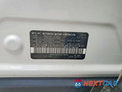 Zdjęcie 13 z 13 samochodu: 2019 MITSUBISHI ECLIPSE CROSS ES VIN:JA4AS3AA0KZ019048 - miniatura