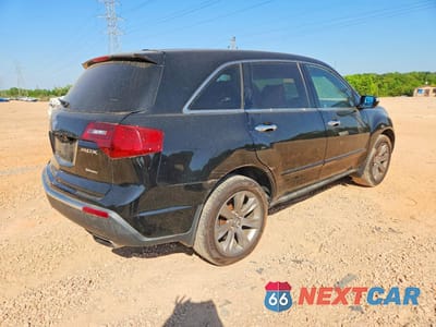 Trzecie zdjęcie samochodu z tyłu: 2010 ACURA MDX ADVANCE VIN:2HNYD2H57AH529634 - miniatura