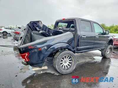 Trzecie zdjęcie samochodu z tyłu: 2016 FORD F150 SUPERCREW VIN:1FTEW1E85GFA10362 - miniatura