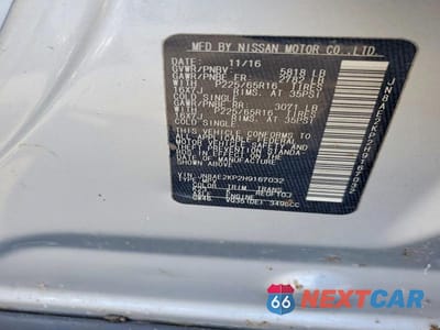 Zdjęcie 14 z 14 samochodu: 2017 NISSAN QUEST SV VIN:JN8AE2KP2H9167032 - miniatura
