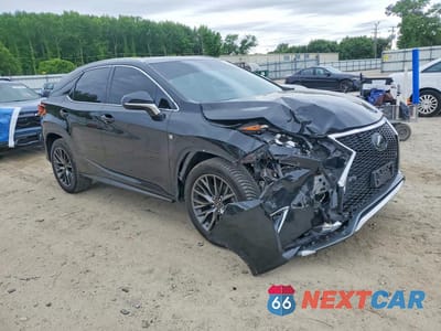Czwarte zdjęcie samochodu z boku: 2018 LEXUS RX 350 F SPORT VIN:2T2BZMCA4JC157480 - miniatura