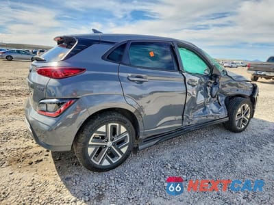 Trzecie zdjęcie samochodu z tyłu: 2023 HYUNDAI KONA ELECTRIC SE VIN:KM8K23AG9PU169691 - miniatura