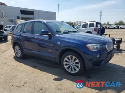 Czwarte zdjęcie samochodu z boku: 2016 BMW X3 XDRIVE28D VIN:5UXWY3C51G0N88060 - miniatura