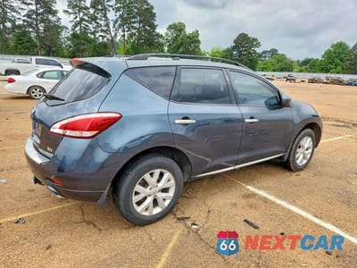 Trzecie zdjęcie samochodu z tyłu: 2013 NISSAN MURANO S VIN:JN8AZ1MU0DW200350 - miniatura