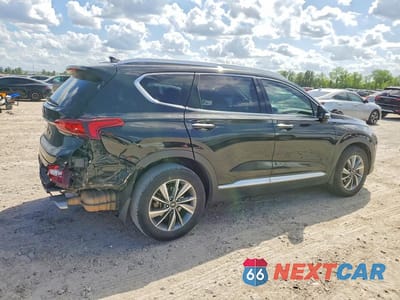 Trzecie zdjęcie samochodu z tyłu: 2020 HYUNDAI SANTA FE SEL VIN:5NMS33ADXLH236243 - miniatura