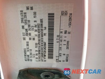 Zdjęcie 12 z 12 samochodu: 2018 FORD F150 XL VIN:1FTMF1CB1JKD35647 - miniatura