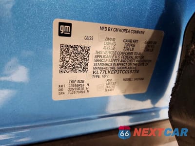 Zdjęcie 13 z 13 samochodu: 2026 CHEVROLET TRAX ACTIV VIN:KL77LKEP3TC018774 - miniatura