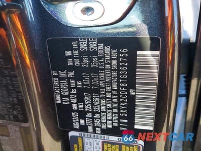 Zdjęcie 12 z 12 samochodu: 2026 KIA SPORTAGE LX VIN:5XYK2CDF8TG362756 - miniatura