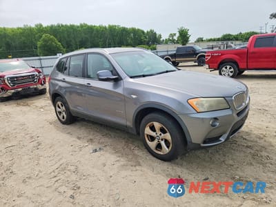 Czwarte zdjęcie samochodu z boku: 2011 BMW X3 XDRIVE28I VIN:5UXWX5C51BL703147 - miniatura