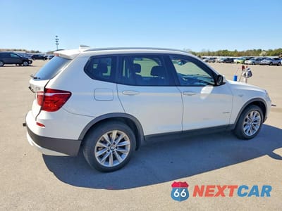 Trzecie zdjęcie samochodu z tyłu: 2013 BMW X3 XDRIVE28I VIN:5UXWX9C50D0A27126 - miniatura
