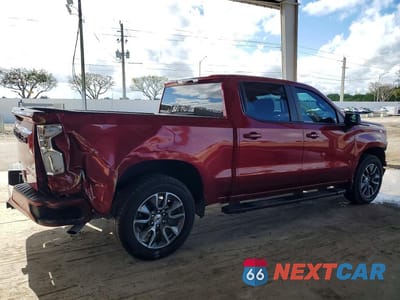 Trzecie zdjęcie samochodu z tyłu: 2024 CHEVROLET SILVERADO C1500 RST VIN:3GCPADE80RG221558 - miniatura