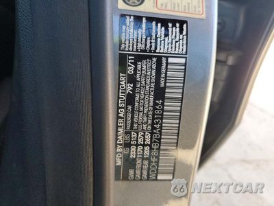 Zdjęcie 13 z 13 samochodu: 2011 MERCEDES-BENZ E 350 4MATIC VIN:WDDHF8HB7BA431864 - miniatura