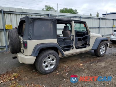 Trzecie zdjęcie samochodu z tyłu: 2008 JEEP WRANGLER UNLIMITED X VIN:1J4GB39168L515305 - miniatura