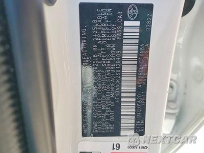 Zdjęcie 12 z 12 samochodu: 2025 TOYOTA CAMRY LE VIN:4T1DAACK2SU128409 - miniatura